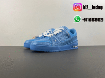 Louis Vuitton trainer Blue LV2025-ID19 - Image 2