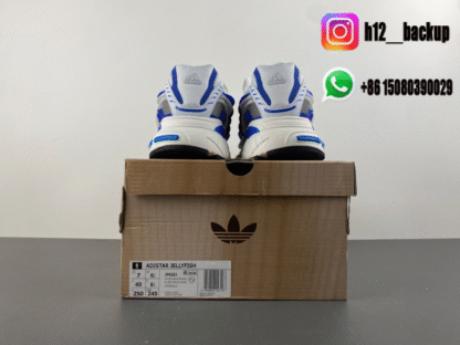 Pharrell x adidas Adistar Jellyfish White Blue JP92632722 - Image 2