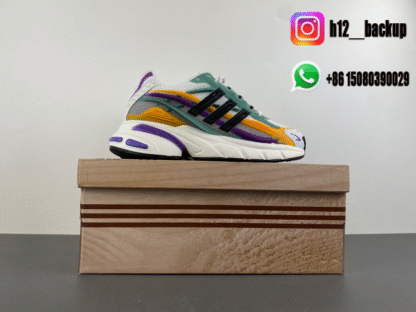Pharrell x adidas Adistar Jellyfish White Green Orange JP92692722 - Image 4