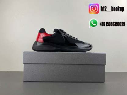 Prada America’s Cup Black Red 4E65000253LLJ-ID25 - Image 7