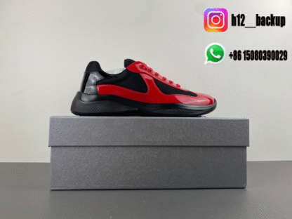 Prada America’s Cup Red Black 4E65000253LLJ-ID27 - Image 7