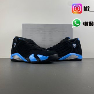 Air Jordan 14 “Black/University Blue 2026" 487471-002