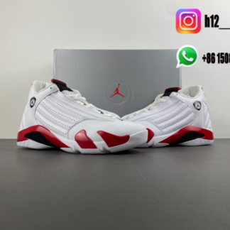 Air Jordan 14 Retro White Red 487471-100