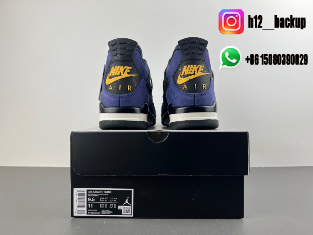 Air Jordan Air Jordan 4 Retro “Imperial Purple” FV5029-500 - Image 2