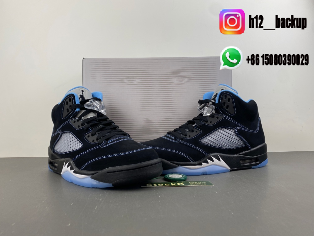 Air Jordan 5 Retro 2026 'Black University Blue' DD0587-008